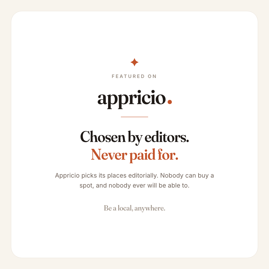 Social square: Chosen by editors, never paid for
